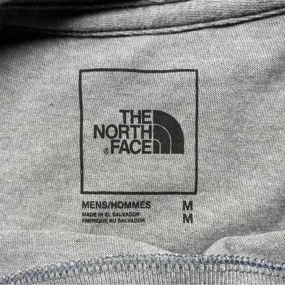 NWT The North Face T-shirt Gray Men’s Size Medium - Picture 5 of 7